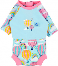 Schwimmanzug für Babys Splash About Happy Nappy Sunsuit Up & Away