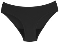 Perioden Bademode WUKA Swim Bikini Brief Light Flow Black