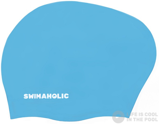 Swimaholic Long Hair Cap Junior