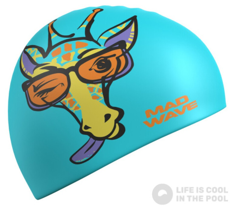 Mad Wave Giraffe Silicone Cap