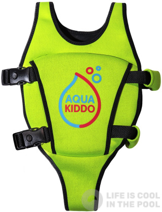 Schwimmveste Kinder AquaKiddo Swim Vest Green