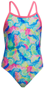 Funkita Olive Oily Single Strap One Piece Girls