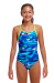 Funkita Pace Racer Diamond Back One Piece Girls